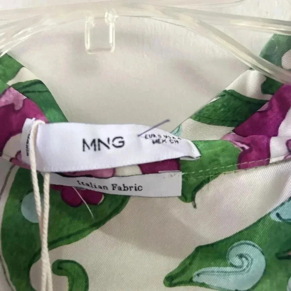 Mango printed long sleeve dress new with tags - Picture 4 of 5